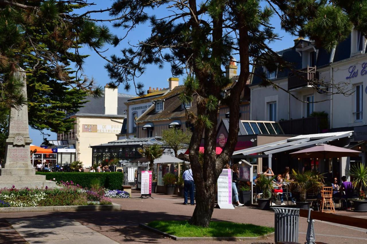 La Courette, Maison Avec Cour Proche Plage Graye-sur-Mer Luaran gambar